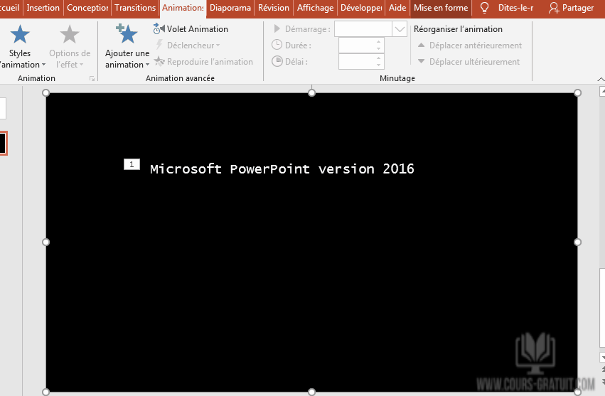 Powerpoint 2007 Comment Faire Apparaitre Le Texte Progressivement