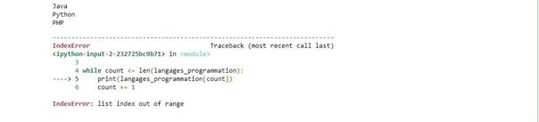 Corriger l'erreur IndexError: List Index Out of Range - Tutoriel Python